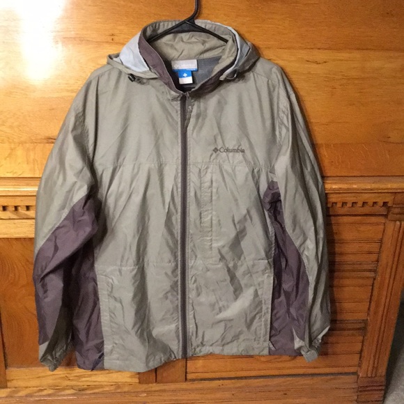 Columbia Other - Columbia Titanium Men’s Tan/Brown Wind Rain Jacket